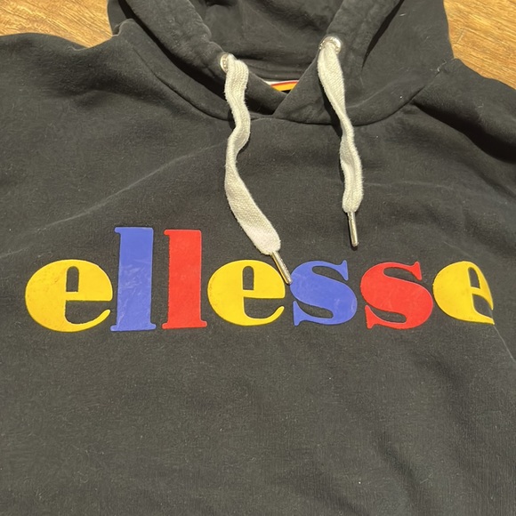 ellesse kangaroo pouch colourful letters hoodie - Picture 2 of 11
